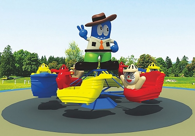 旋转乐园 机器猫转椅HD-