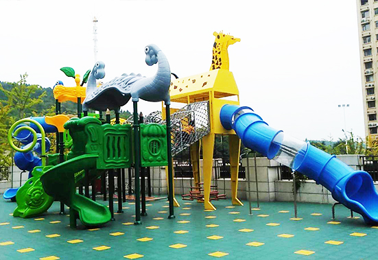 乐发游乐幼儿园动物世界案例