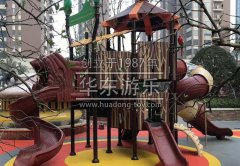 乐发游乐户外滑梯组合案例