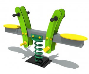  乐发游乐小草造型双人儿