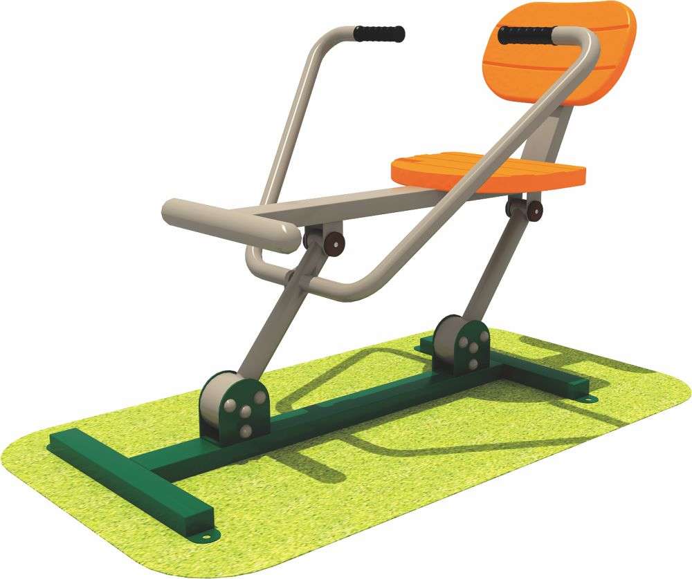 乐发健身器材 限位划船器