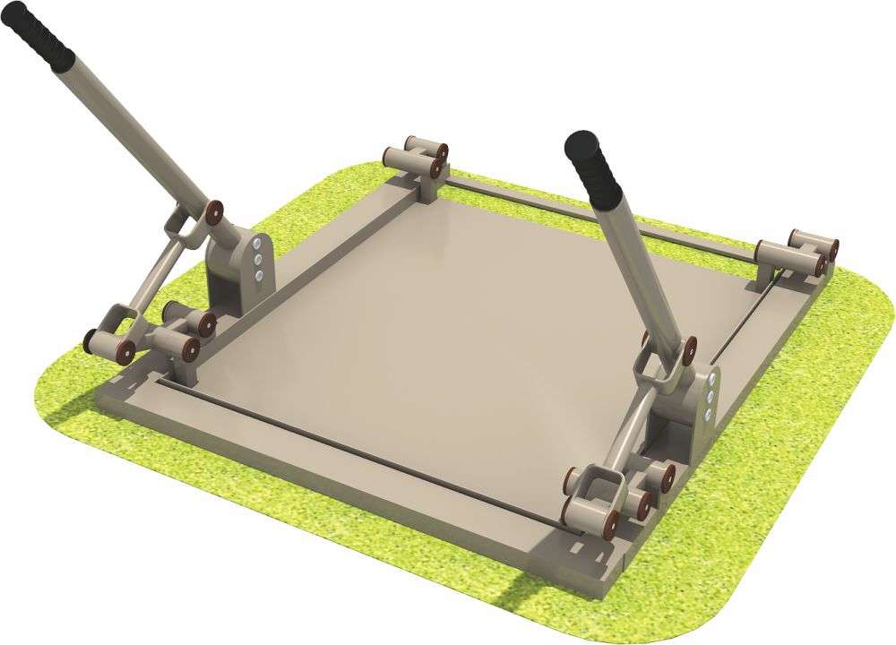 乐发健身器材 限位残疾人