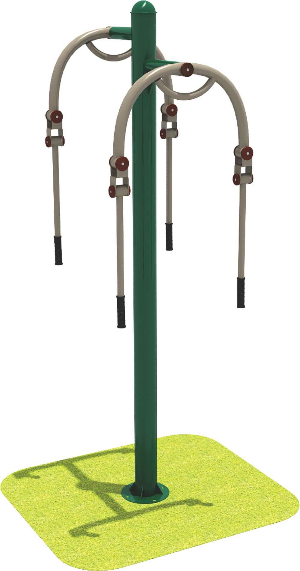 乐发健身器材 双人上肢引