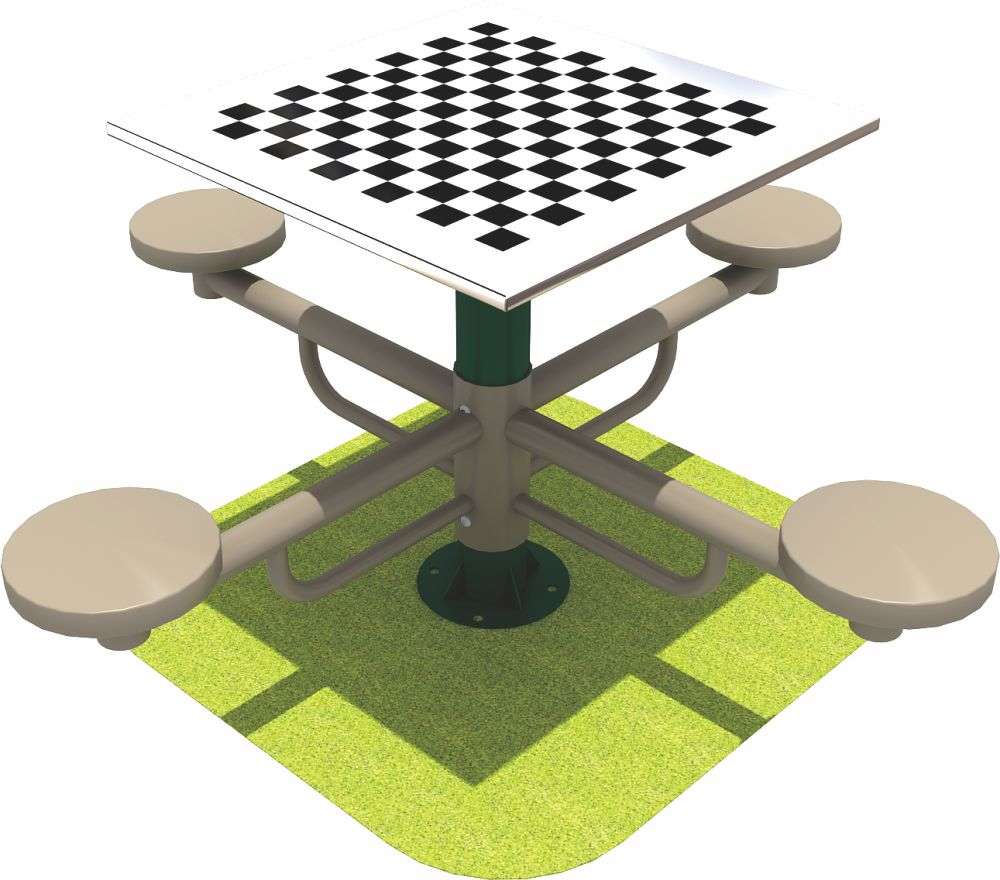 乐发健身器材 四位棋牌桌