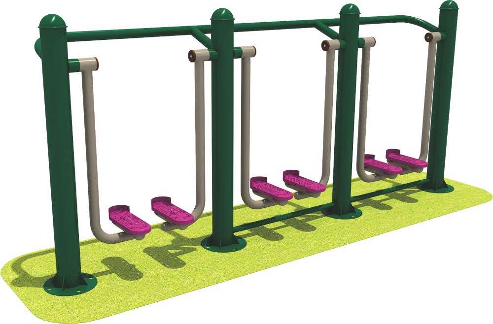 乐发健身器材 三人漫步机