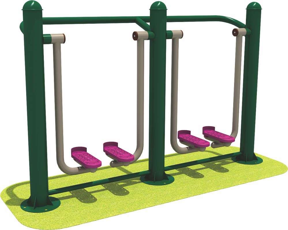 乐发健身器材 双人漫步机